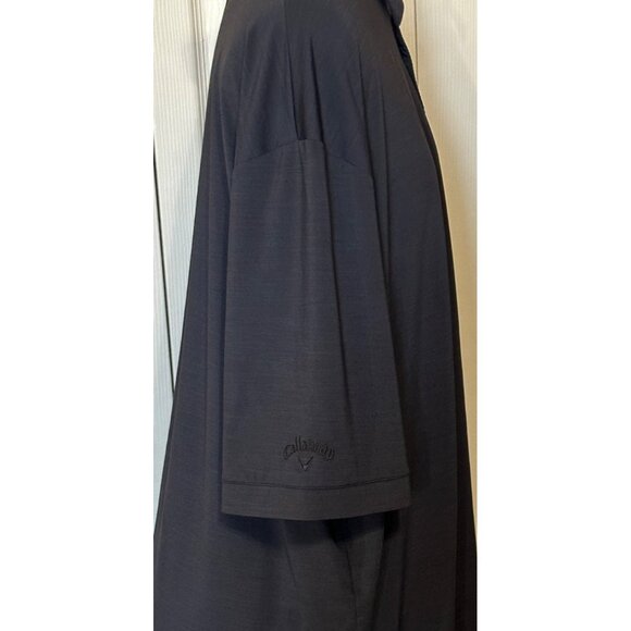 Men's Callaway Brand Opti-Dri Black Polo Shirt "State Fair Park" Size XXL-READ - Picture 15 of 16